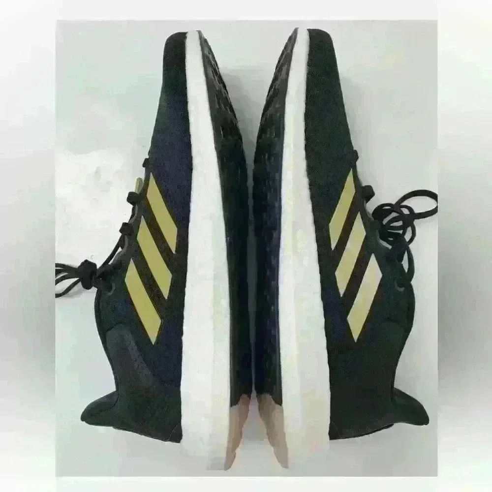 adidas Black and Gold Athletic Running Shoes